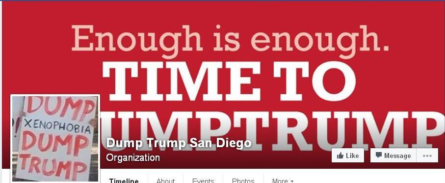 Trump DumpTrump fb -ed