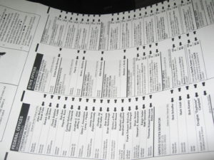 ballot sample
