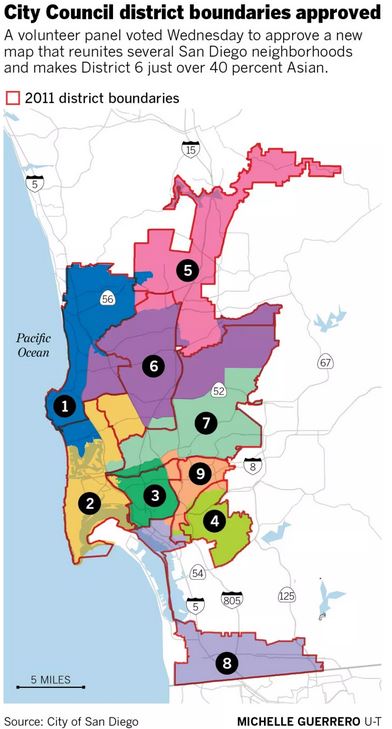 Final Redistricting Map – But It’s Not ‘Official’ for 30 Days
